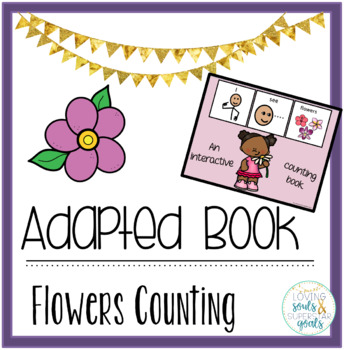 Preview of Adapted Book: Flowers Spring Counting