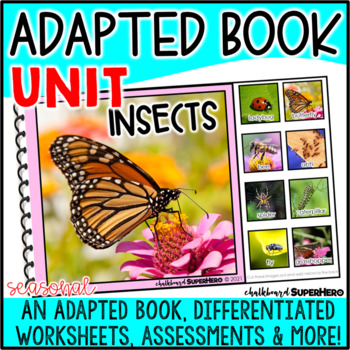Preview of Adapted Book Unit: Insects (Print and Digital)