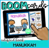 Adapted Book: Hanukkah BOOM CARDS {distance learning}