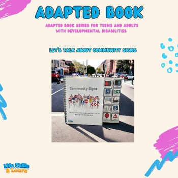 Preview of Adapted Book: Let's Talk about Community Signs