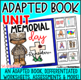 Adapted Book Unit: Memorial Day {digital and printable}