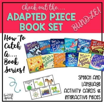 Adapted Book Piece Set, How to Catch a Yeti, BOOM Cards™ & Print