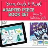 Adapted Book Piece Set | How to Catch a Yeti | Boom Cards & PRINT