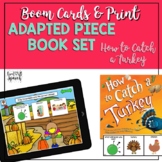 Adapted Book Piece Set | How to Catch a Turkey | Boom Card