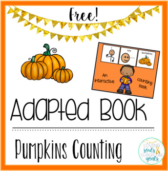 Preview of Adapted Book: Pumpkin Fall Counting