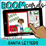 Adapted Book: Santa Letters BOOM CARDS {distance learning}