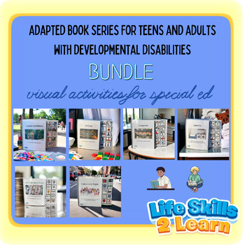 Preview of Adapted Book Series for Teens and Adults with Developmental Disabilities
