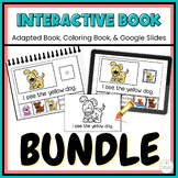 Adapted Book & Student Books for the ENTIRE YEAR BUNDLE Sp