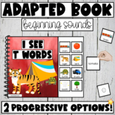 Adapted Book - /T/ Words - Matching, Labelling & Writing Words!