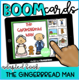 Adapted Book: The Gingerbread Man BOOM CARDS {distance learning}