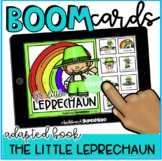 Adapted Book: The Little Leprechaun BOOM CARDS {distance l