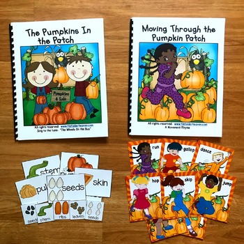 Preview of Pumpkin Adapted Books--With Music and Movement