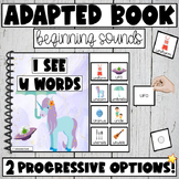 Adapted Book - /U/ Beginning Sounds - Matching, Labelling 