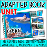 Adapted Book Unit: Ocean Animals (Printable and Digital) 