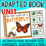 Adapted Book Unit: The Life Cycle of a Butterfly (Printabl