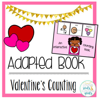 Preview of Adapted Book: Valentine's Counting