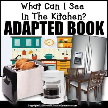 Preview of Adapted Book for Special Education WHAT IS IN THE KITCHEN
