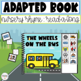Adapted Book - Wheels on the Bus - Nursery Rhyme Edition -