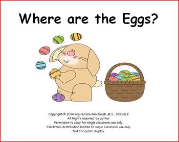 Preview of Where Are the Eggs?: An Interactive Easter Book