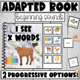 Adapted Book - /X/ Sounds - Matching, Labelling & Writing Words!