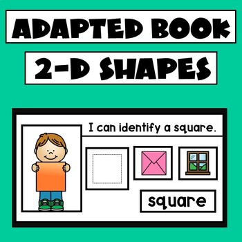 Preview of Adapted Book for Shapes