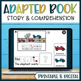 Interactive Book for Special Education - Boom Cards and Pr