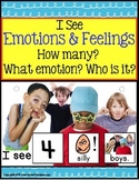 Adapted Book of EMOTIONS and FEELINGS with Data for Specia