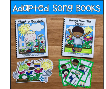 Preview of Adapted Song Books Bundle