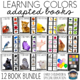 Adapted Books Learning Colors with Real Image Photos BUNDL