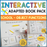 School Theme Interactive Book - Object Functions and Actions