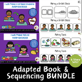 Adapted Books & Sequencing Bundle - Special Education - Ea