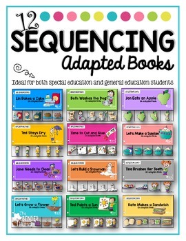 Preview of Adapted Books for Learning Sequencing
