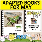 Adapted Books for May | May Classroom Activities
