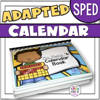 Preview of Adapted Calendar for SPED students 