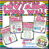 Adapted HIV/AIDS Word Wall