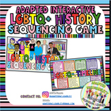 Adapted LGBTQ History Interactive Sequencing Game