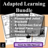 Adapted Learning Bundle Novel study/Shakespeare