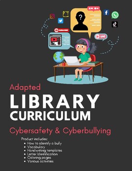 Preview of Adapted Library: Bullying & Cyberbullying