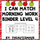 Adapted Morning Work For Students With Autism 1st Grade