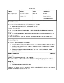 adapted physical education lesson plans elementary school
