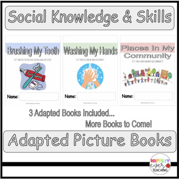Preview of Adapted Picture Books | Social Knowledge & Skills