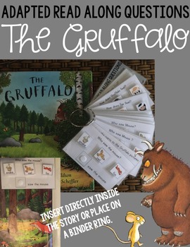 Preview of Adapted Read Along Questions: The Graffalo