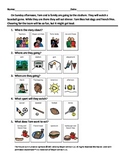 Adapted Reading Comprehension for Autism #4 with visuals