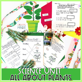 Preview of Adapted Science Unit Parts of a flower Plant Life Cycle Science Science Special