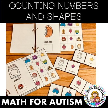 Preview of MATH ACTIVITIES FOR AUTISM AND SPECIAL EDUCATION