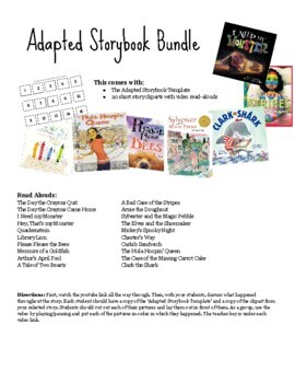 Preview of Adapted Storybook Bundle