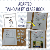 All About Me Class Book Activity Adapted for Special Education