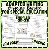 Adapted Writing Activities GROWING BUNDLE - Special Educat