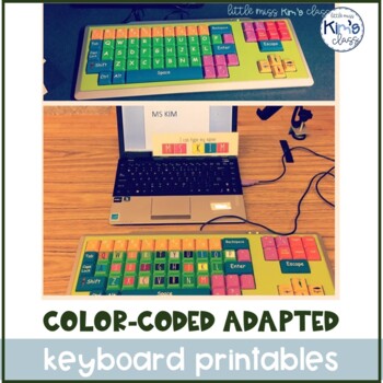 Preview of Color-Coded Adapted Keyboard