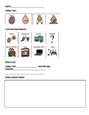 Adapted writing for students with Autism (picture supports)